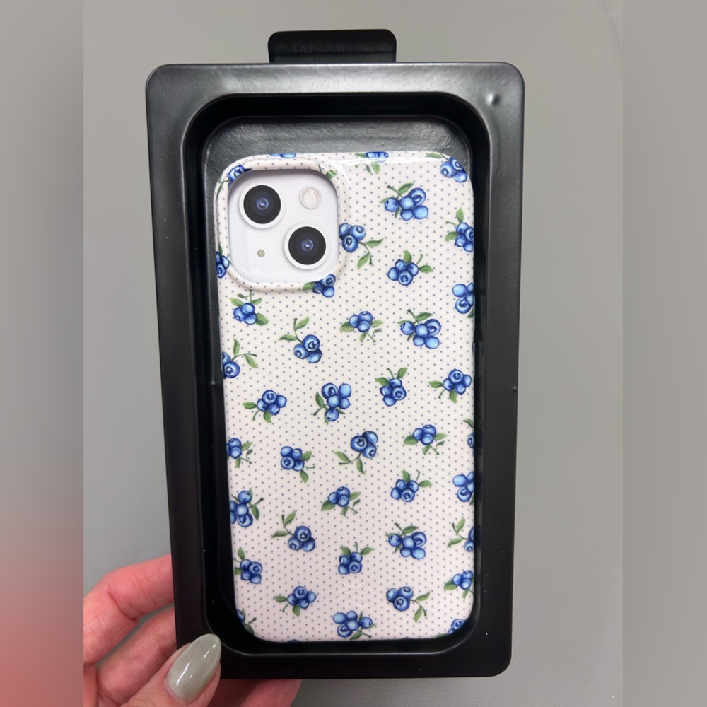 Velvet Caviar Blueberry Baby iPhone 14 case - Picture 4 of 11